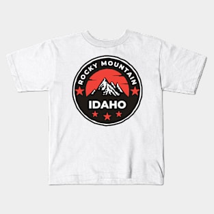 Rocky Mountain Idaho - Travel Kids T-Shirt